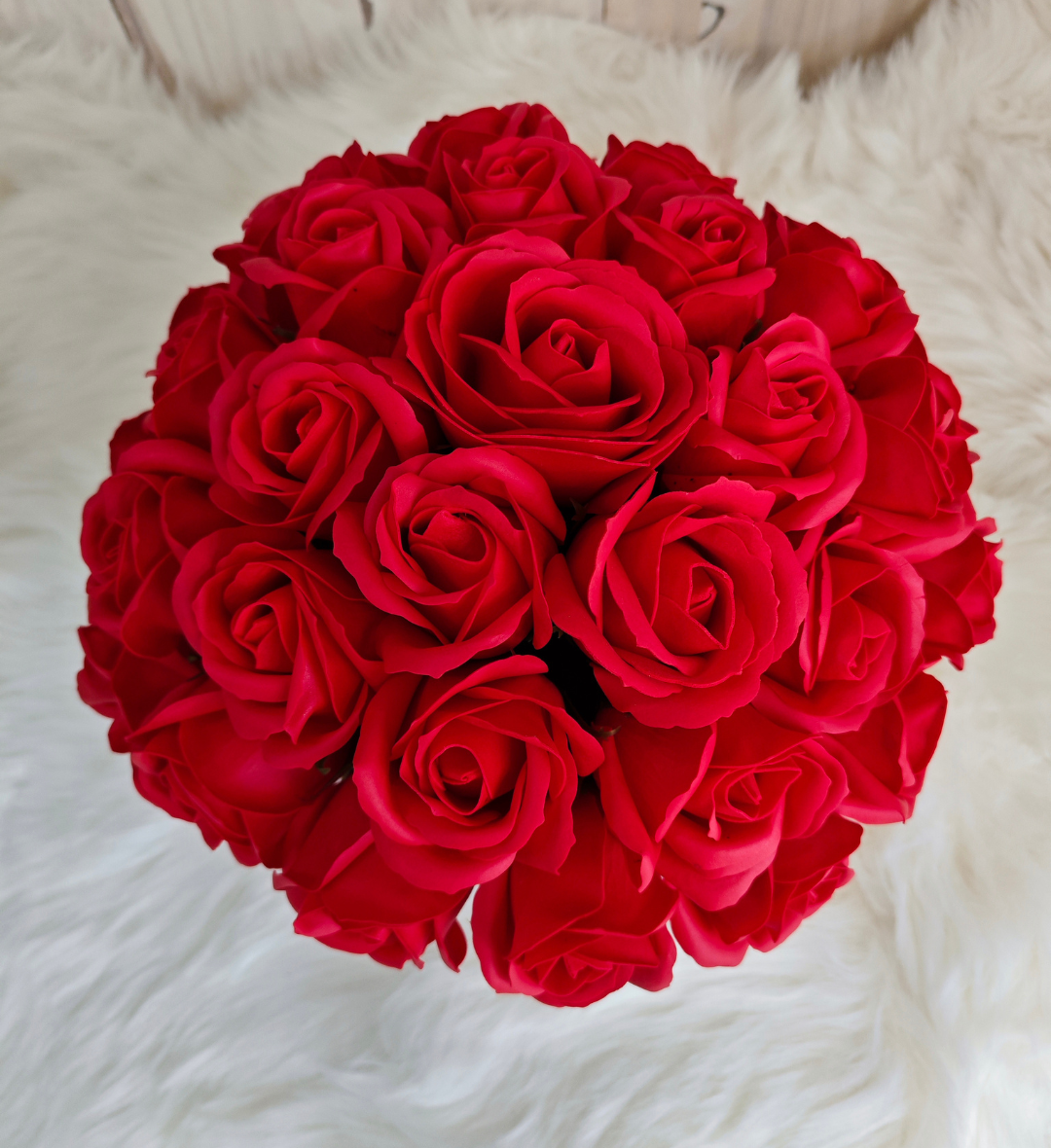 Flowerbox de Roses Lumineuse