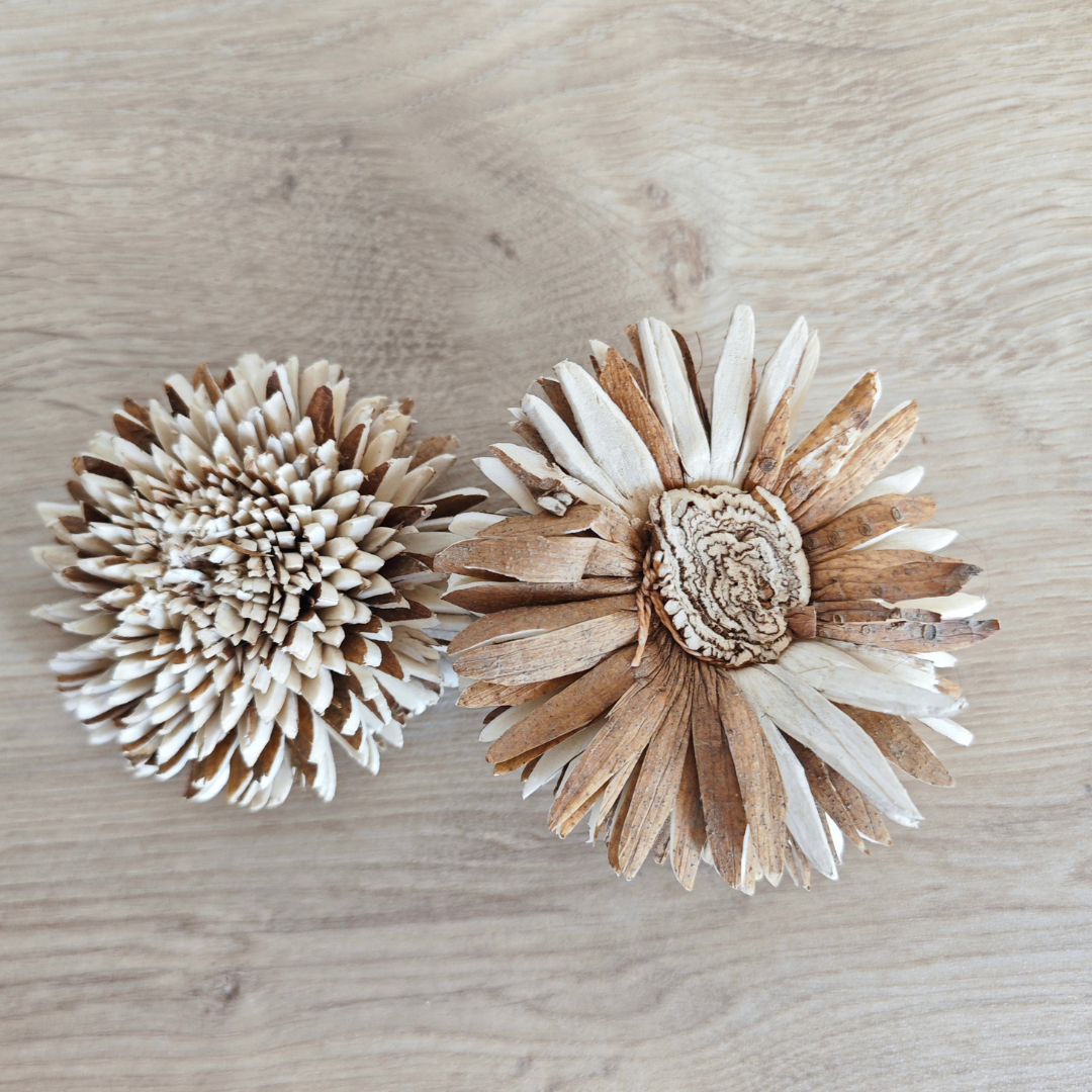 Fleur en bois (Lot de 5) - Lilie