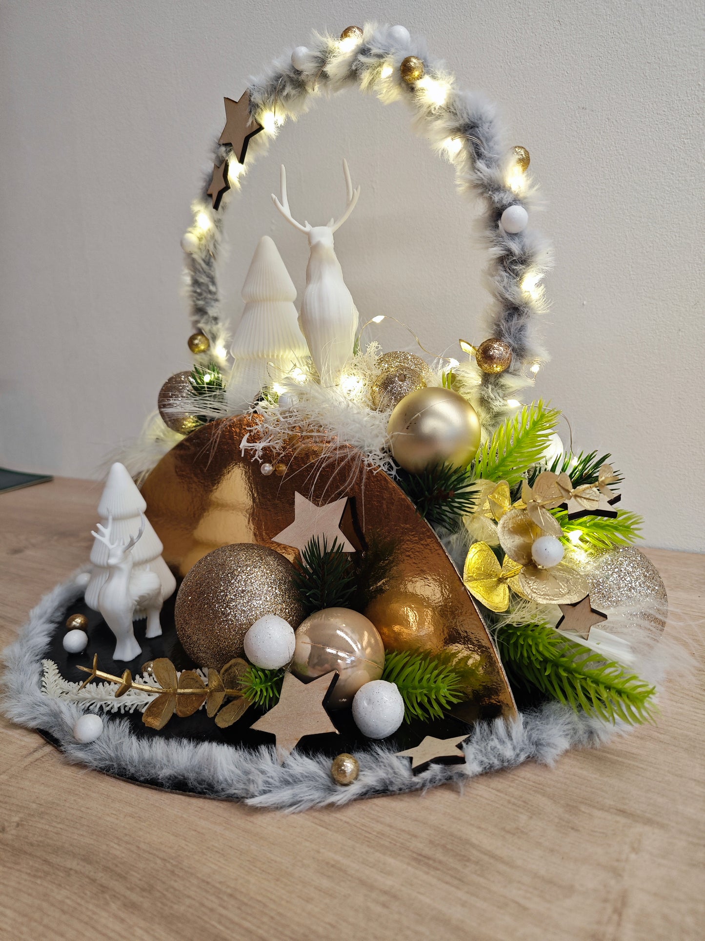 KIT DIY - Centre de table de Noël