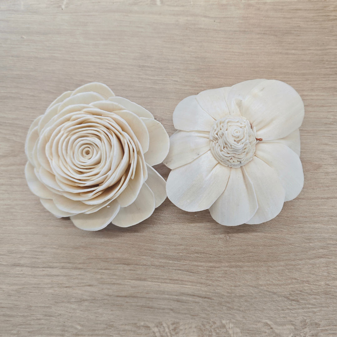 Fleur en bois (Lot de 5)- Valentina