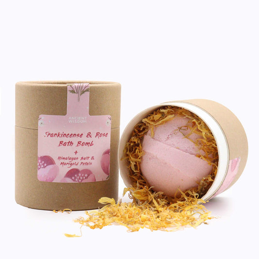Bombe de bain : fleurs de Cupidon