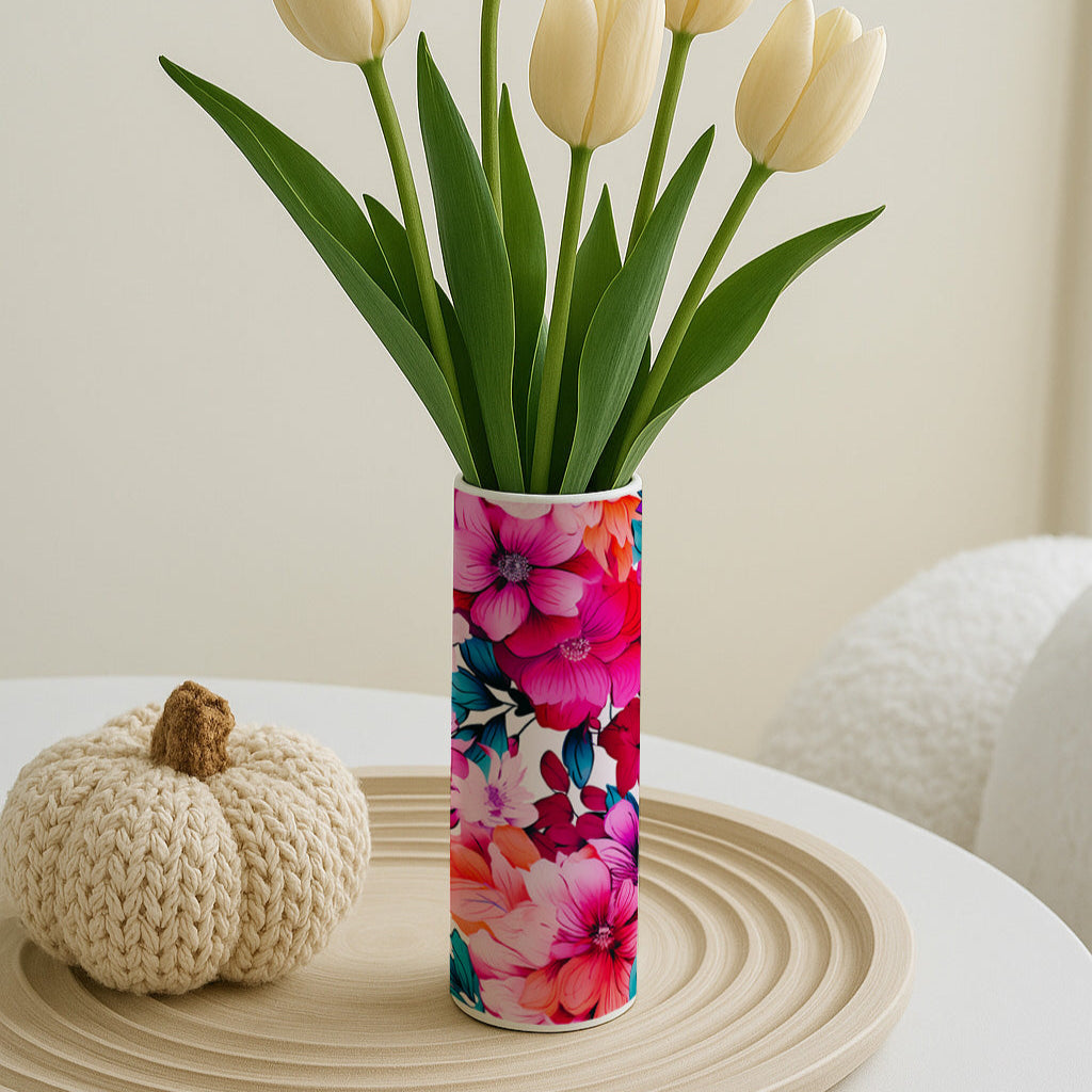 Vase fleuri Color Pop Joséphine