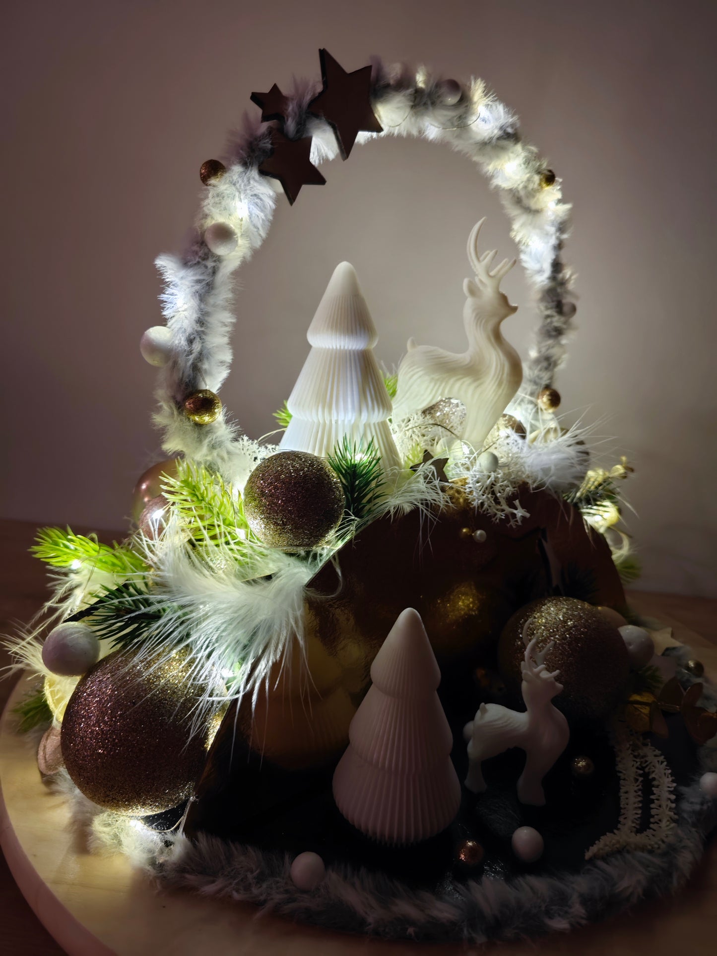 KIT DIY - Centre de table de Noël