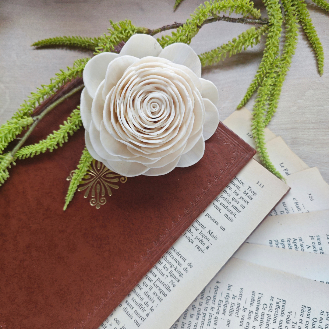 Fleur en bois (Lot de 5)- Valentina